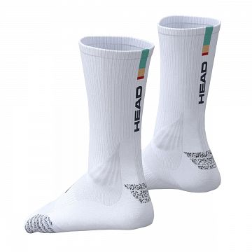 Head Tennis Color Crew Socks 1P White / Turquoise
